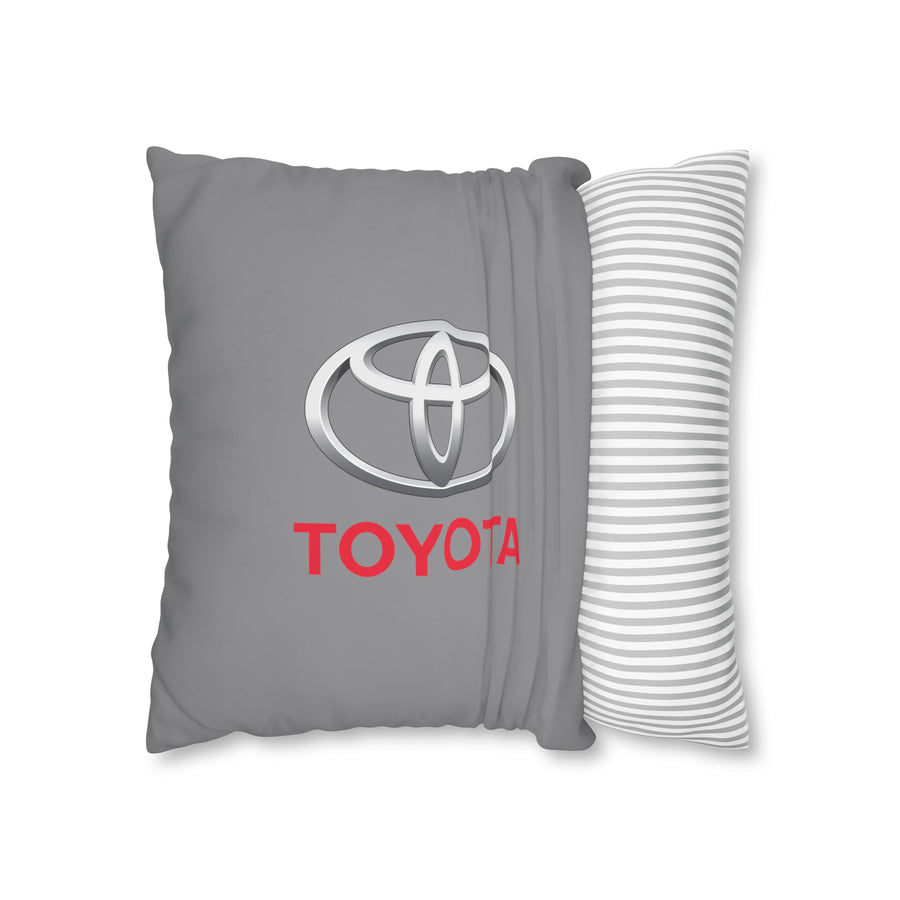 Grey Toyota Spun Polyester pillowcase™