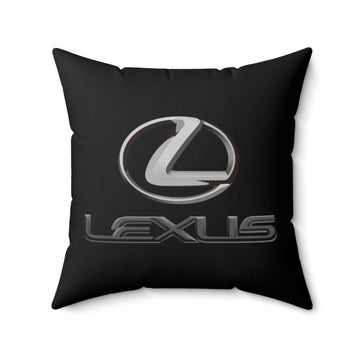 Black Lexus Spun Polyester Square Pillow™