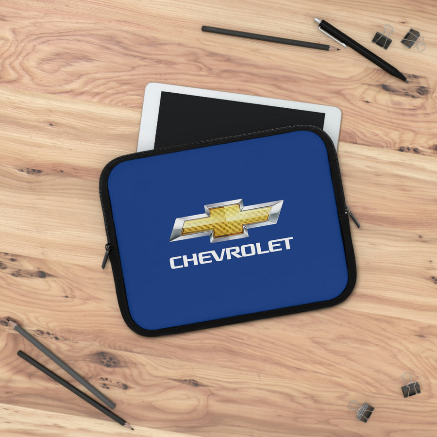 Dark Blue Chevrolet Laptop Sleeve™