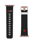 Black Mitsubishi Watch Band for Apple Watch™