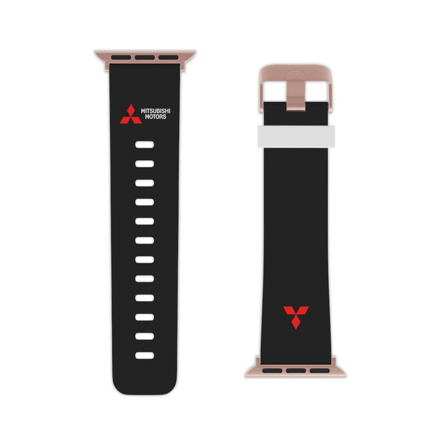 Black Mitsubishi Watch Band for Apple Watch™