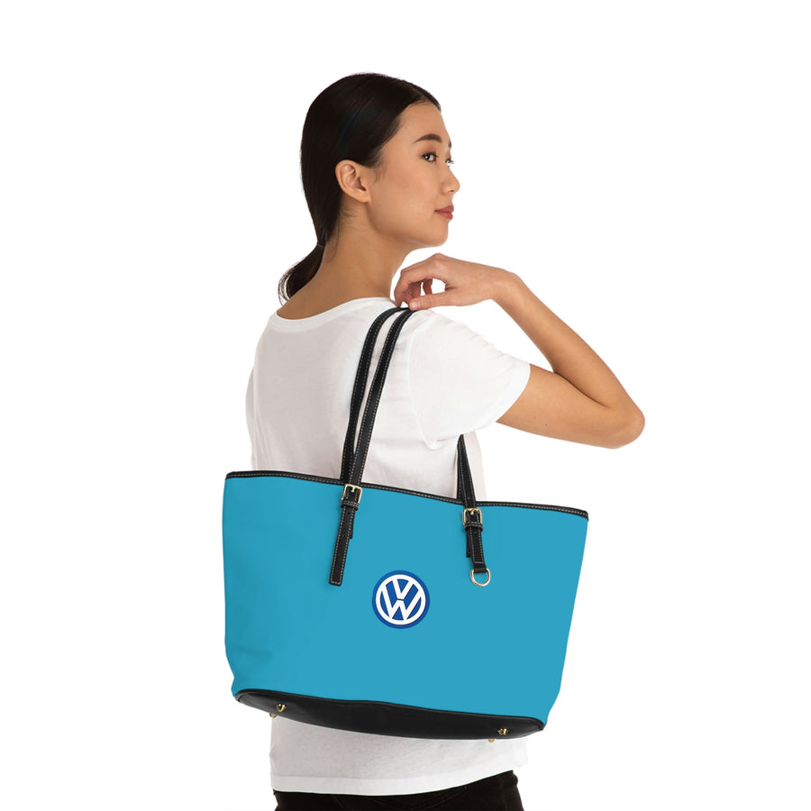 Turquoise Volkswagen Leather Shoulder Bag™