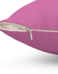 Light Pink Lexus Spun Polyester Square Pillow™