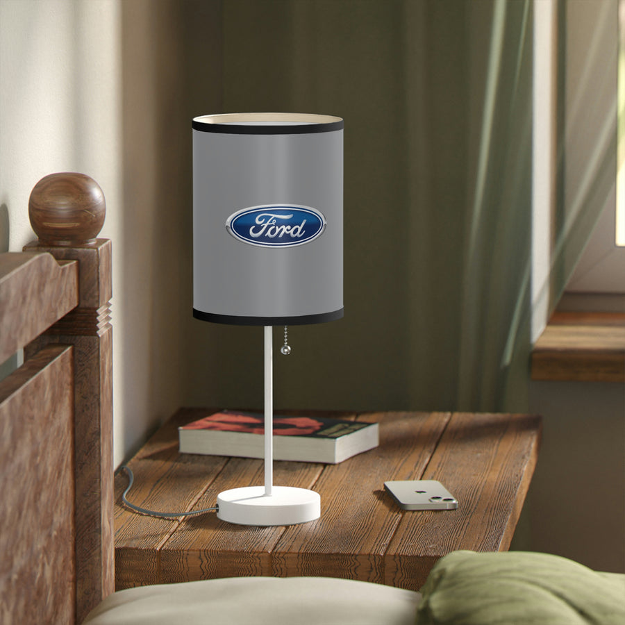 Grey Ford Lamp on a Stand, US|CA plug™