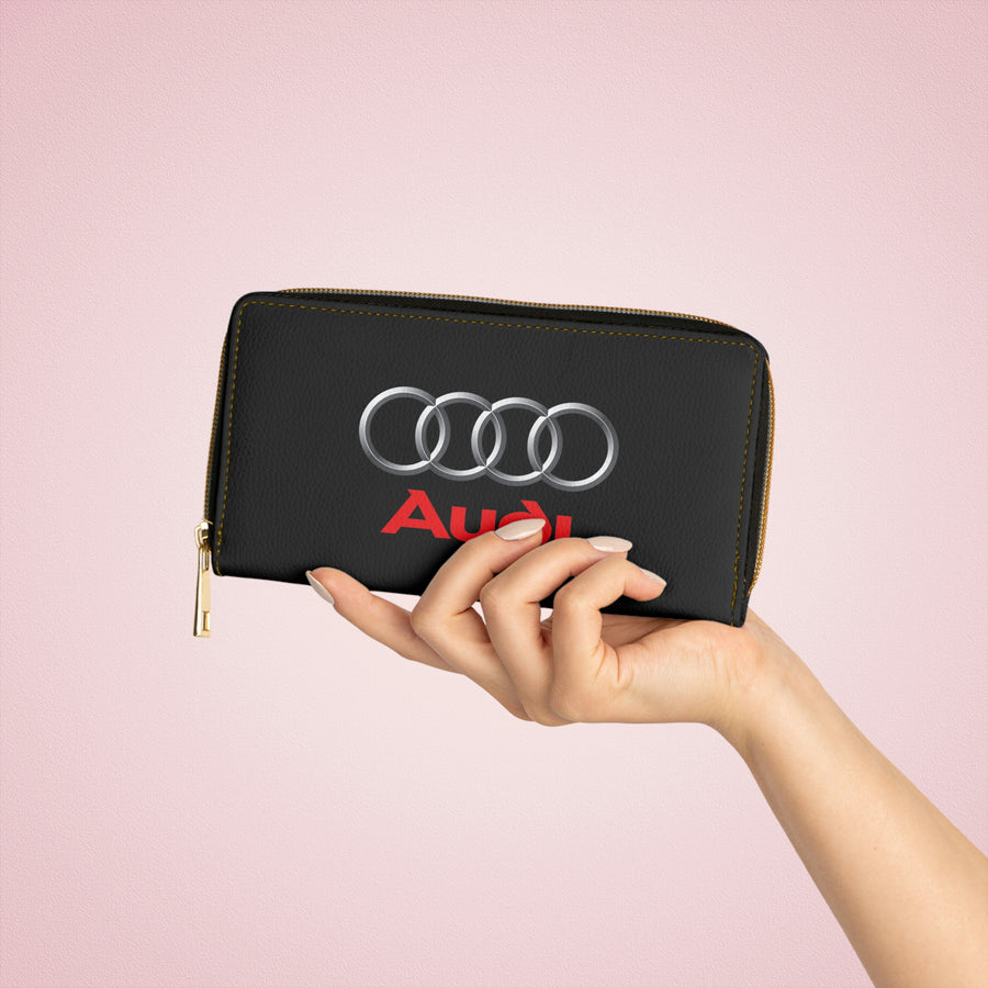 Black Audi Zipper Wallet™