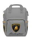Grey Lamborghini Multifunctional Diaper Backpack™
