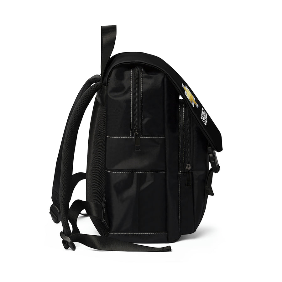 Unisex Black Chevrolet Casual Shoulder Backpack™