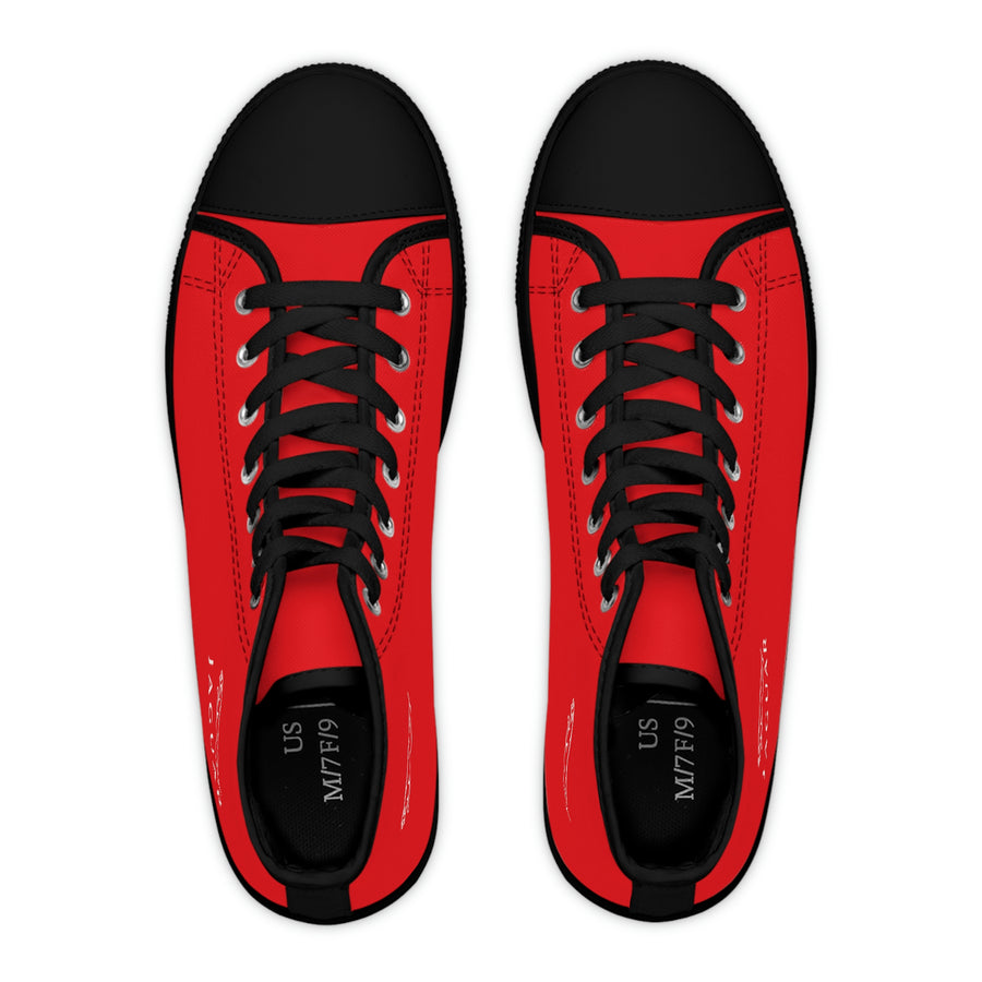 Women's Red Jaguar High Top Sneakers™