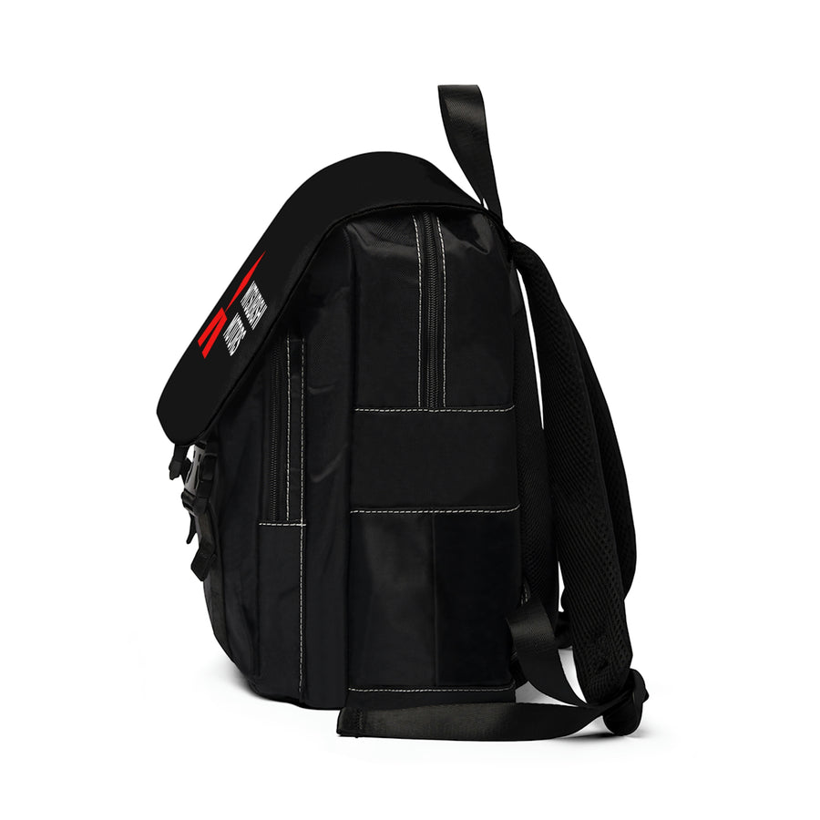 Unisex Black Mitsubishi Casual Shoulder Backpack™