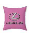 Light Pink Lexus Spun Polyester Square Pillow™