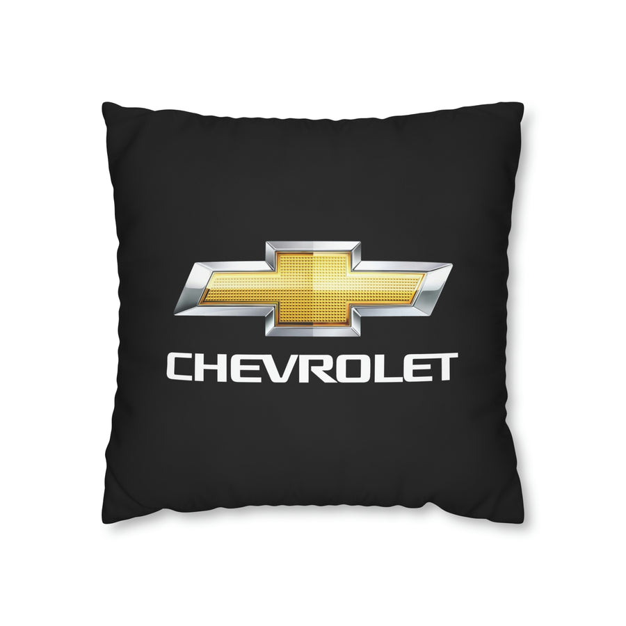 Black Chevrolet Spun Polyester pillowcase™