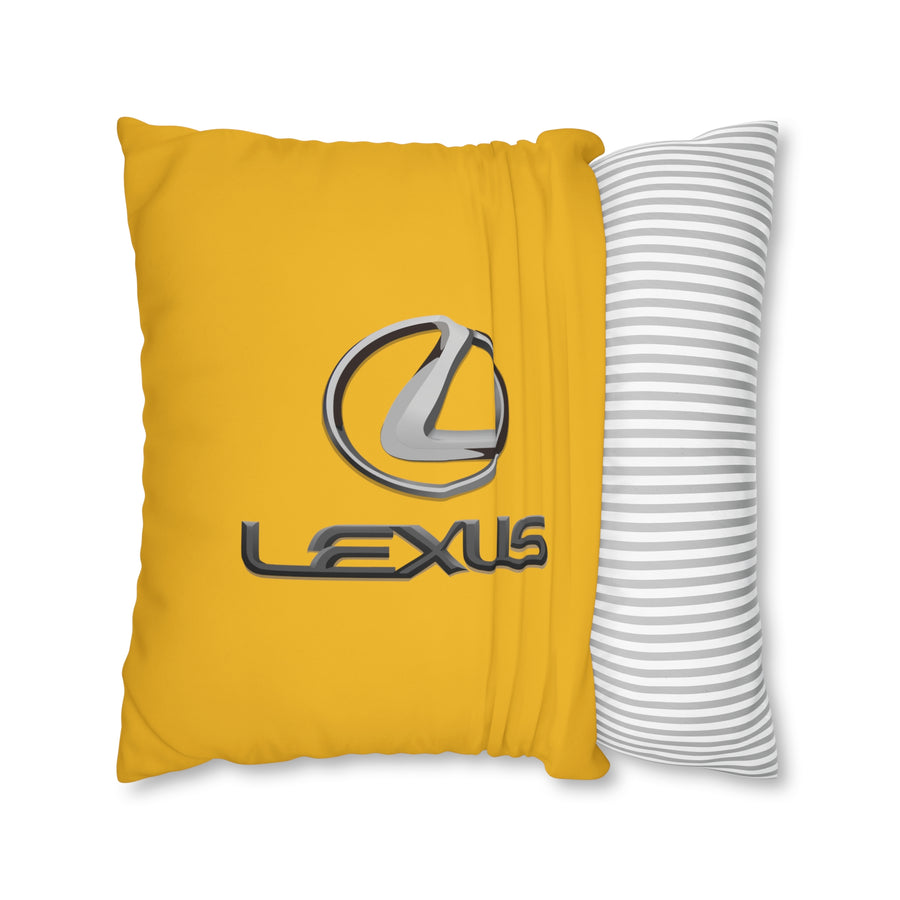 Yellow Lexus Spun Polyester pillowcase™