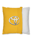 Yellow Toyota Spun Polyester pillowcase™