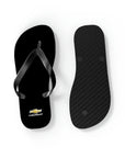 Unisex Black Chevrolet Flip Flops™