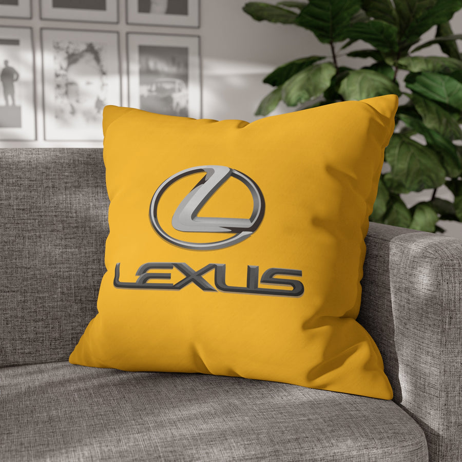 Yellow Lexus Spun Polyester pillowcase™