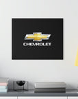Black Chevrolet Acrylic Prints (French Cleat Hanging)™