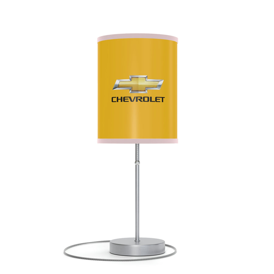 Yellow Chevrolet Lamp on a Stand, US|CA plug™