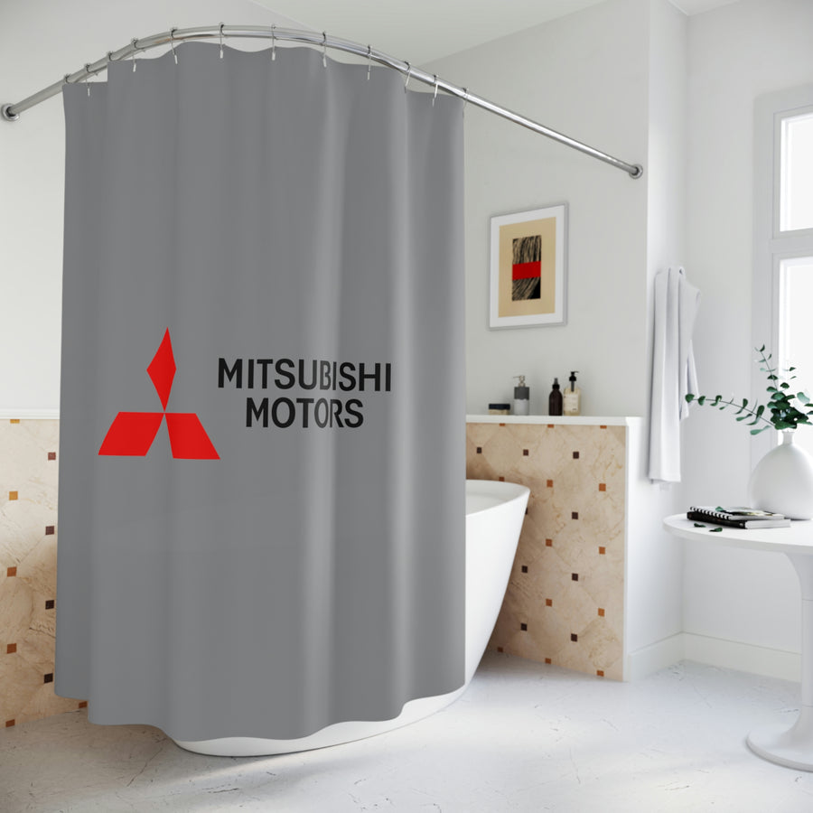Grey Mitsubishi Shower Curtain™