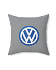 Grey Volkswagen Spun Polyester Square Pillow™