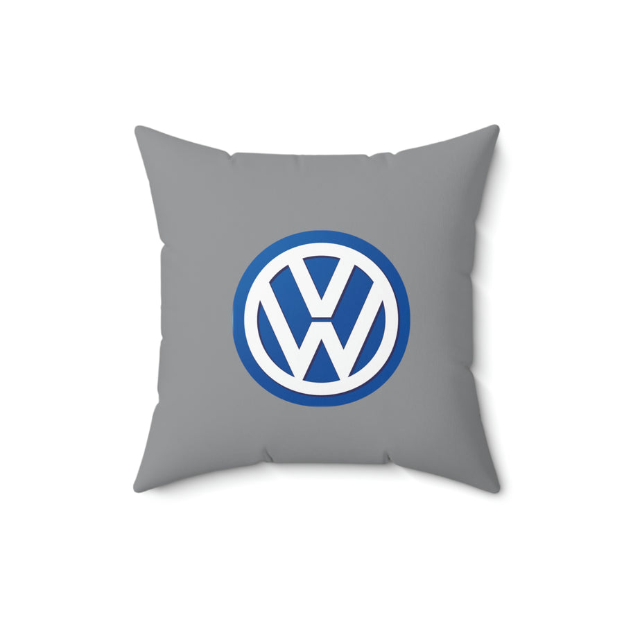 Grey Volkswagen Spun Polyester Square Pillow™