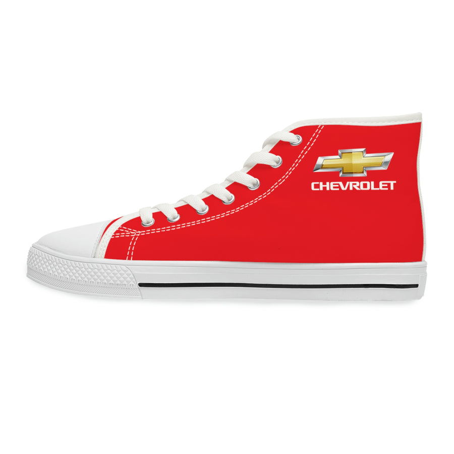 Women's Red Chevrolet High Top Sneakers™