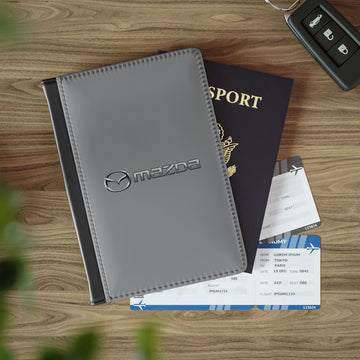 Grey Mazda Passport Cover™