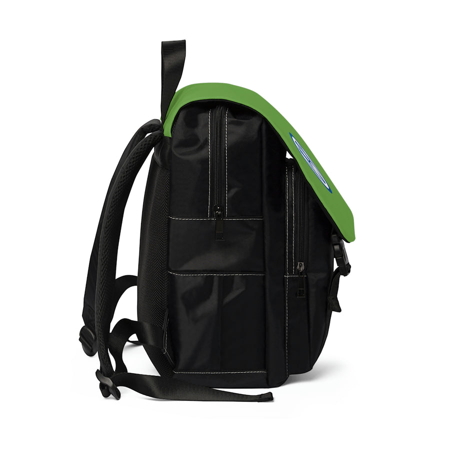 Unisex Green Volkswagen Casual Shoulder Backpack™