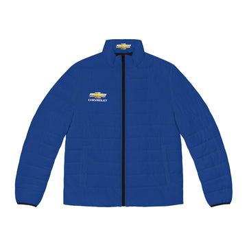 Men's Dark Blue Chevrolet Puffer Jacket™