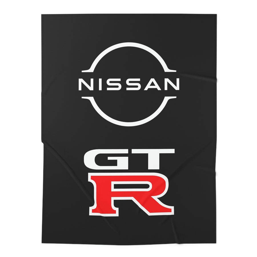 Black Baby Nissan GTR Swaddle Blanket™