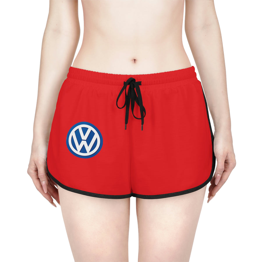 Women's Red Volkswagen Relaxed Shorts™