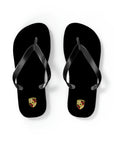 Unisex Black Porsche Flip Flops™