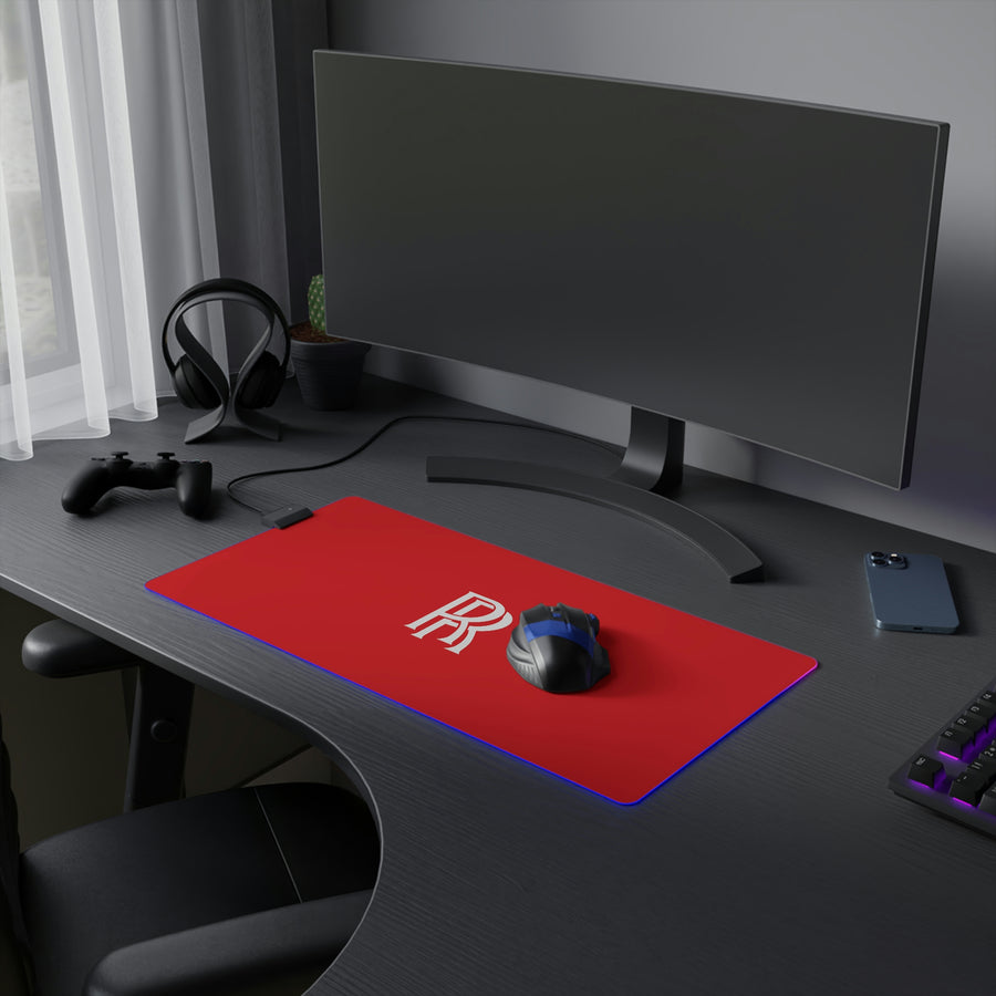 Red Rolls Royce LED Gaming Mouse Pad™