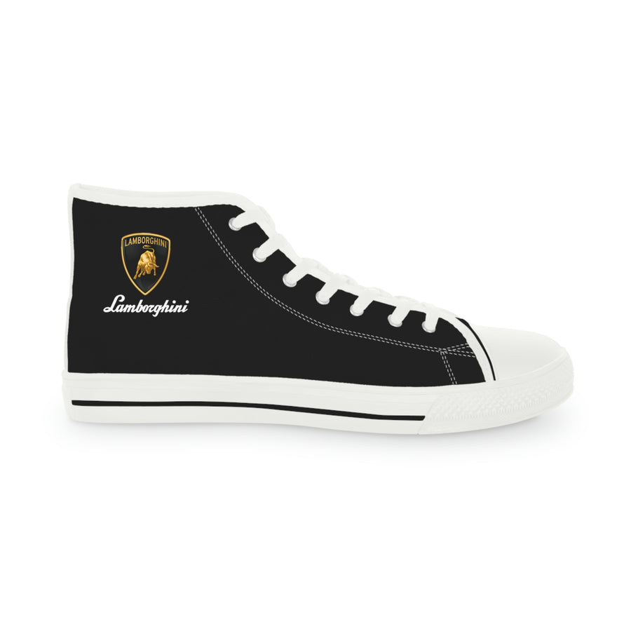 Men's Black Lamborghini High Top Sneakers™