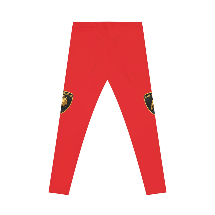 Women's Red Lamborghini Casual Leggings™