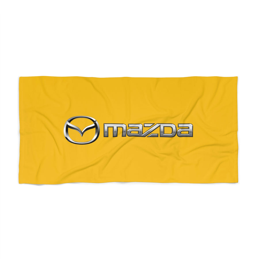 Yellow Mazda Beach Towel™