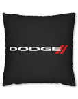 Black Spun Polyester Dodge pillowcase™