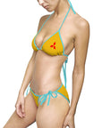 Women's Yellow Mitsubishi Bikini Swimsuit™