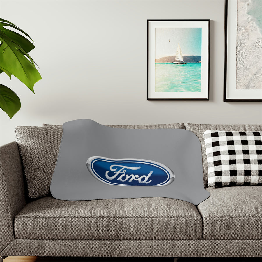 Grey Ford Sherpa Blanket™