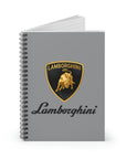 Grey Lamborghini Spiral Notebook - Ruled Line™