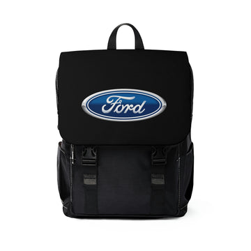 Unisex Black Ford Casual Shoulder Backpack™