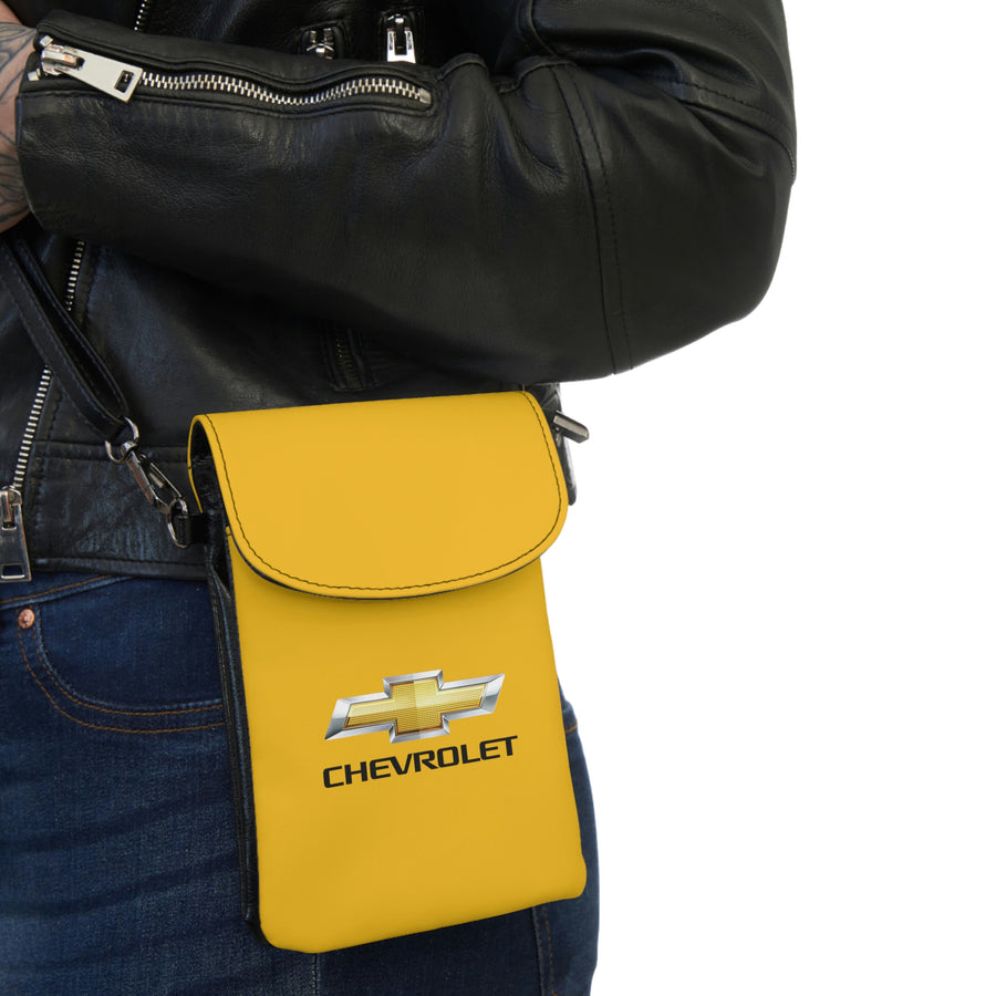Yellow Chevrolet Small Cell Phone Wallet™
