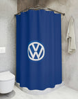 Dark Blue Volkswagen Shower Curtain™