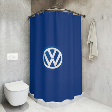 Dark Blue Volkswagen Shower Curtain™