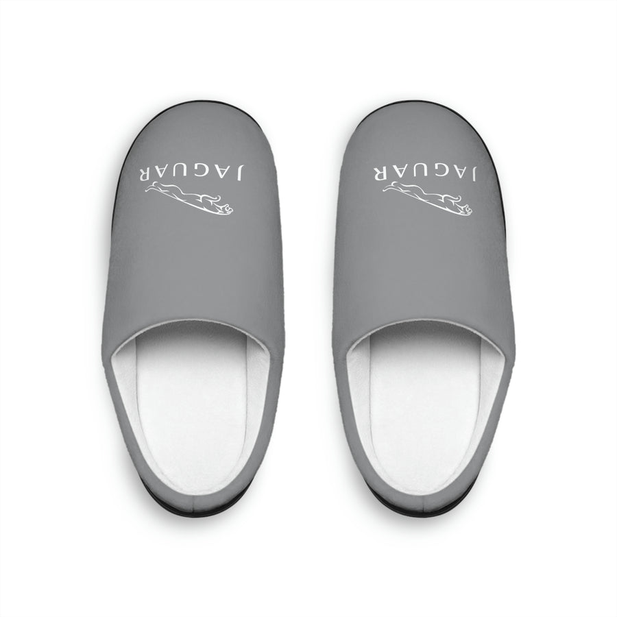 Unisex Grey Jaguar Indoor Slippers™