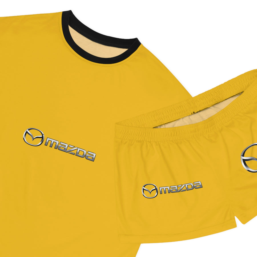 Women's Yellow Mazda Short Pajama Set™