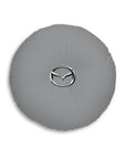 Grey Mazda Tufted Floor Pillow, Round™