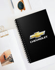 Black Chevrolet Spiral Notebook - Ruled Line™