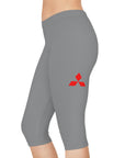 Women's Grey Mitsubishi Capri Leggings™