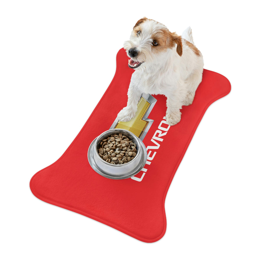 Red Chevrolet Pet Feeding Mats™