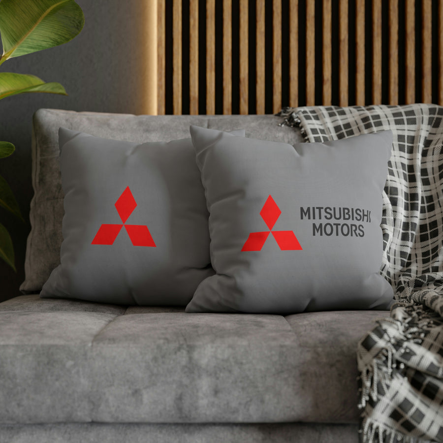 Grey Mitsubishi Spun Polyester pillowcase™